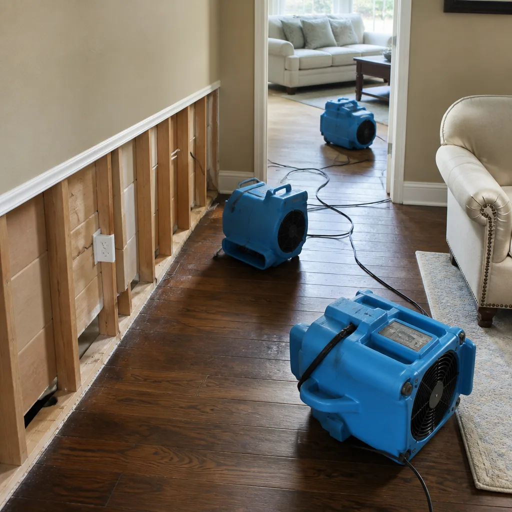 Water damage drying